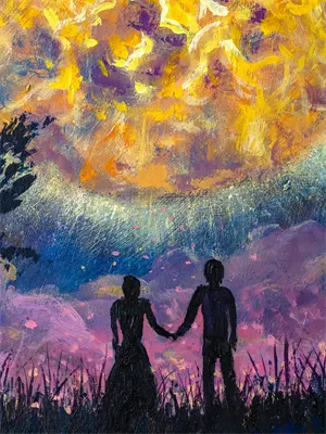 未见星河下一句