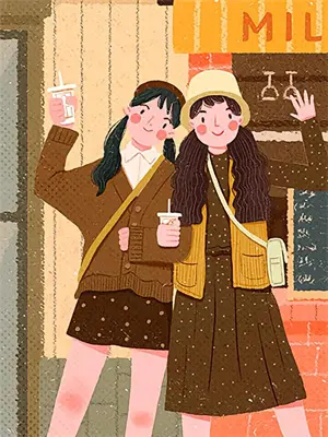 请女孩吃冰淇淋代表什么