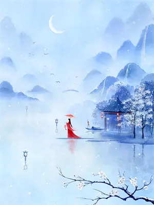 散作人间照夜灯全诗翻译